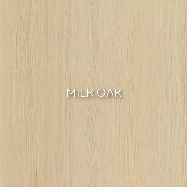 Фурниран лакиран медијапански панел Milk Oak – Decospan, Shinnoki I Новомак