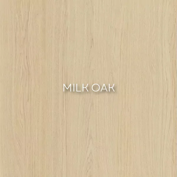 Фурниран лакиран медијапански панел Milk Oak – Decospan, Shinnoki I Новомак