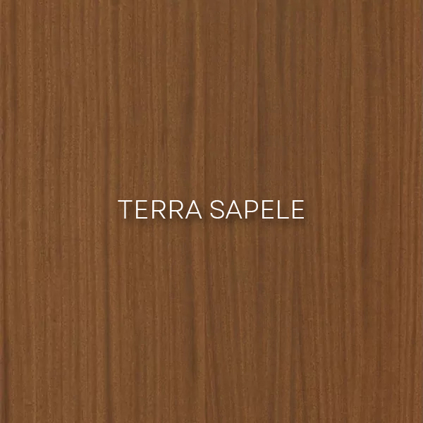 Фурниран лакиран медијапански панел Terra Sapele – Decospan, Shinnoki I Новомак