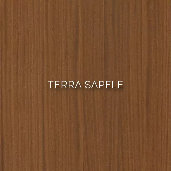 Фурниран лакиран медијапански панел Terra Sapele – Decospan, Shinnoki I Новомак