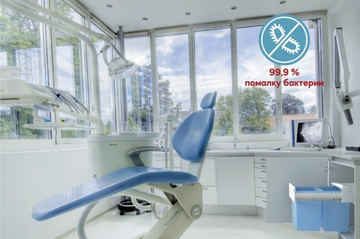 антибактериска корпа за отпадоци