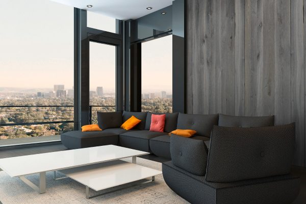 Фурниран медијапан - Oak Retro Baltimore A/B Scratched Tip S I Инспирација